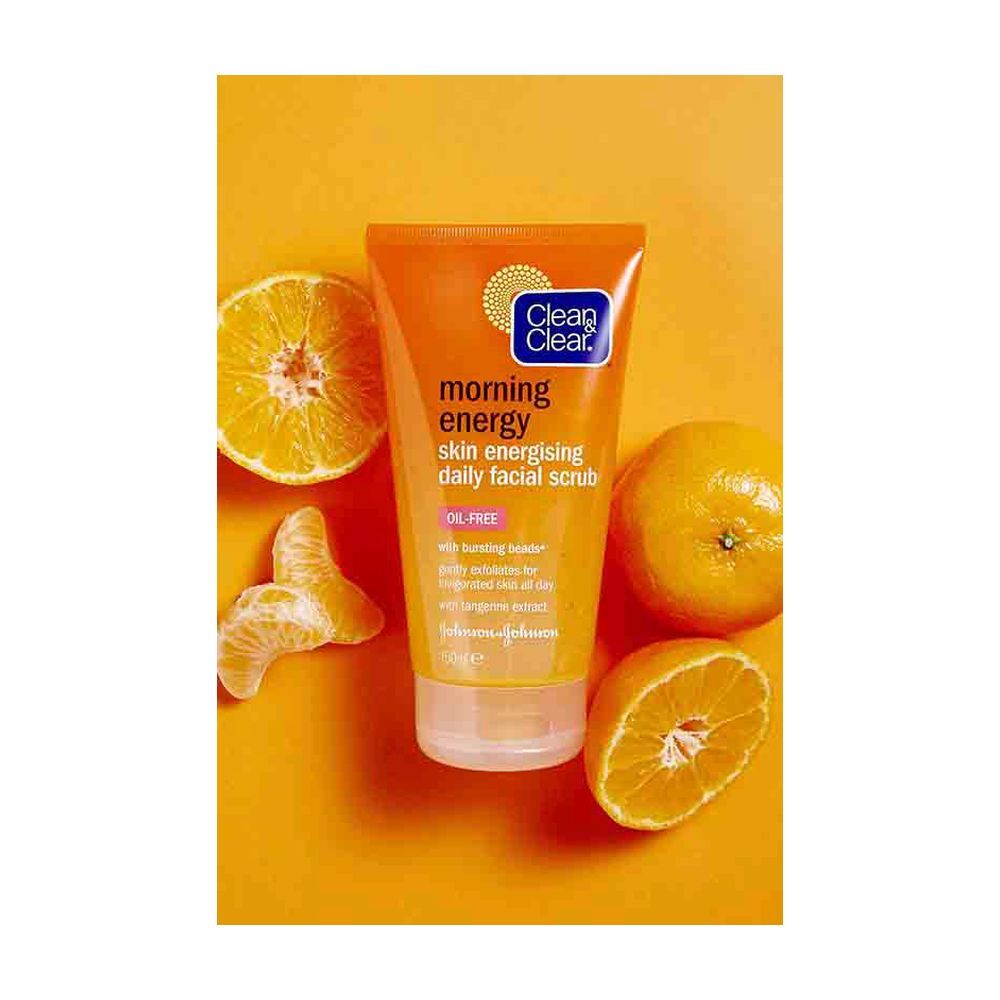 Clean & Clear Morning Energy Energising Scrub 150 ml - 1